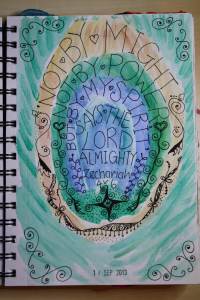 Not by Might, nor by power, but by MY spirit says the Lord