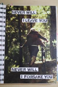 Never will I leave you