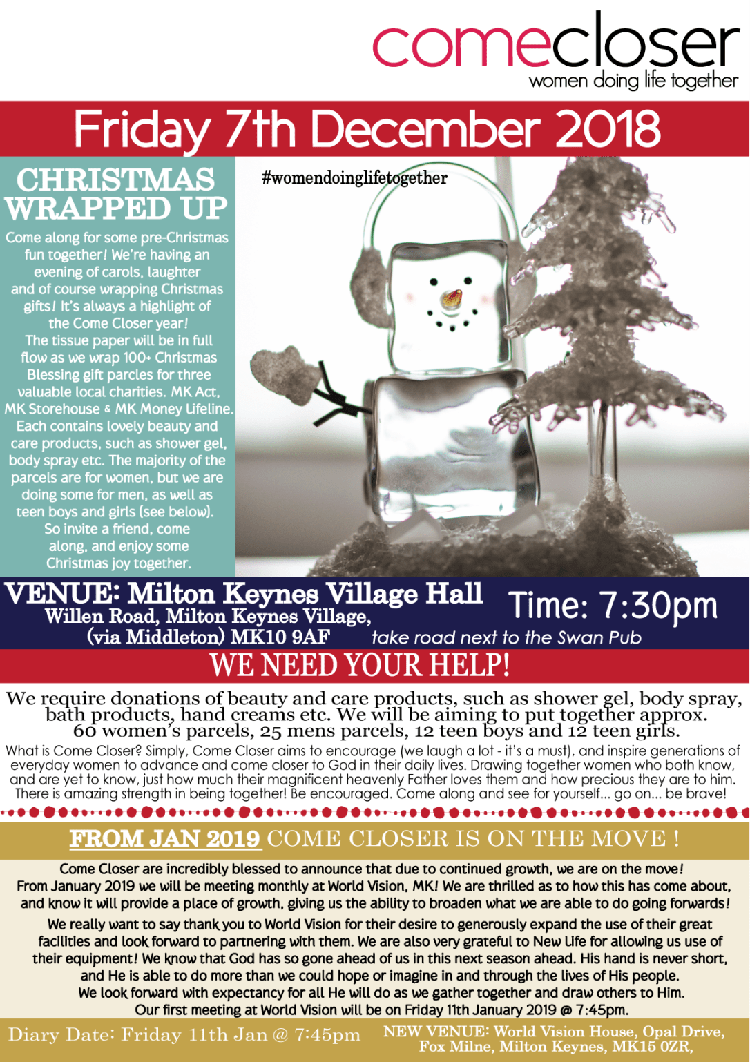 ComeCloserDecemberInvitea5finaladvert