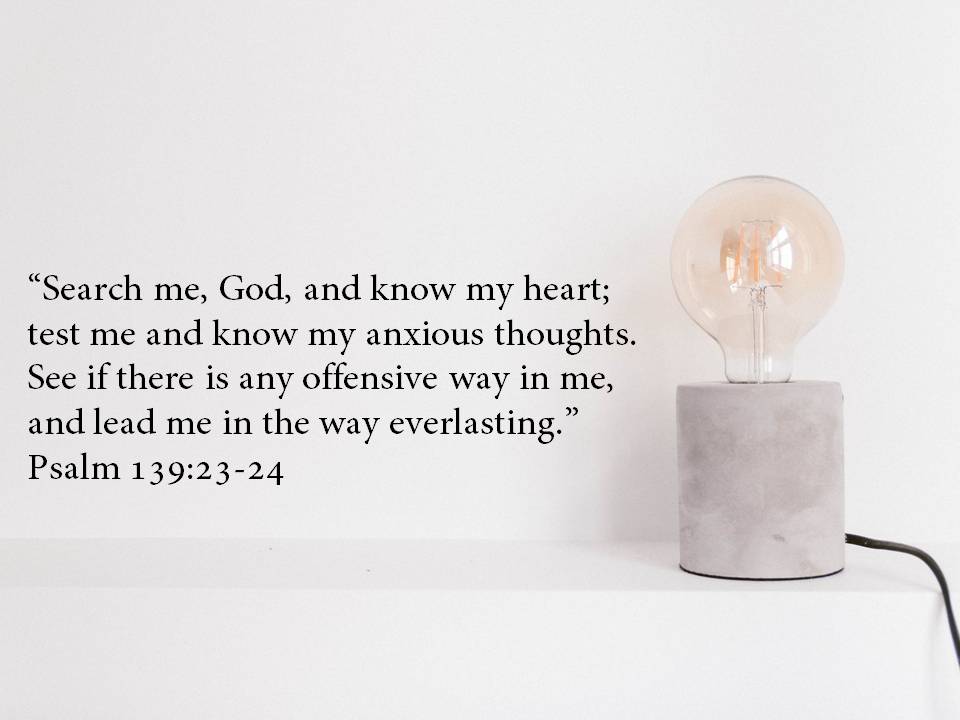 psalm 139 v 23 and 24
